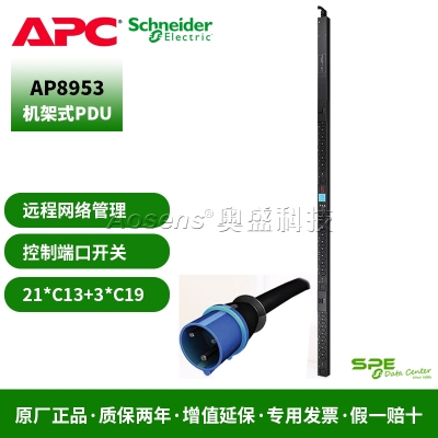施耐德（APC）AP8953 Switched Rack PDU 開關(guān)式機架配電單元